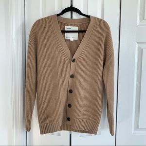 Entireworld wool fisherman’s cardigan